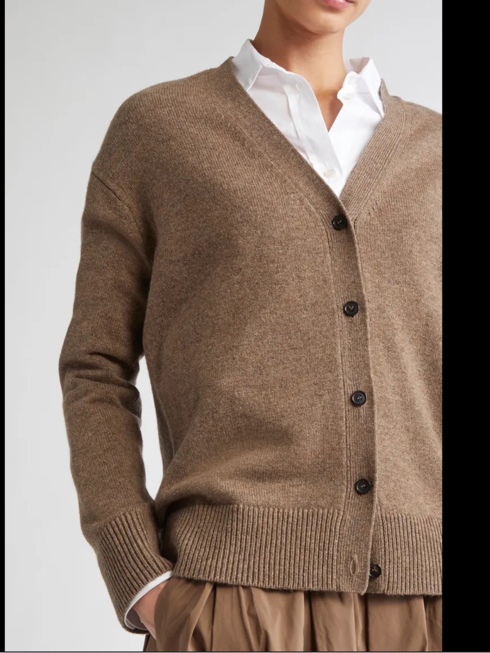 HOPE Lambswool cardigan - woman’s size oversized medium woman’s